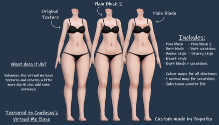 Virtual Me Base Blush