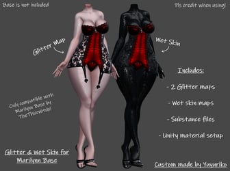 Marilynn Glitter & Wet