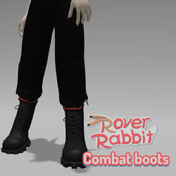 Combat boots for RoverRabbit