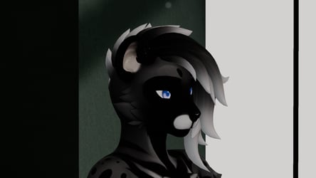 Civet - Charcoal Nyx Foxipaws Texture