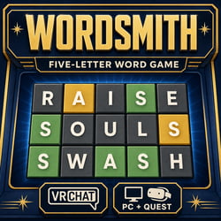 WordSmith - A Wordle Game for VRChat