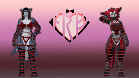 skimpy gothic set (fox moth + shaienne)