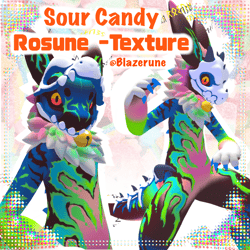 Sour Candy - Rosune - Texture