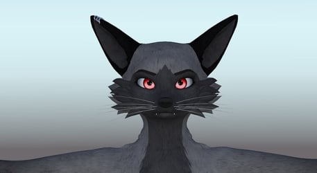 Fara Rex Cheek Floof