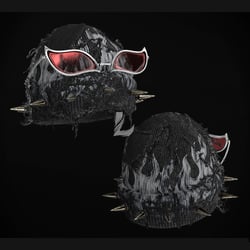 FRAYED BEANIE + GLASSES (Personal and commercial)