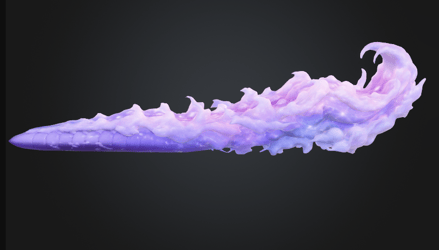 Female Cloud Dragon Tail