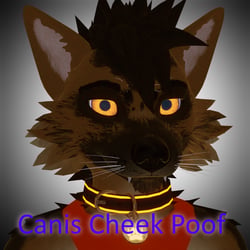 Canis Cheek Poof