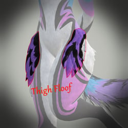 Magpie N Rex Thigh Floof (VRCFURY)