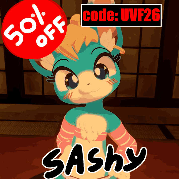Kemono Sashy VRChat Avatar Base