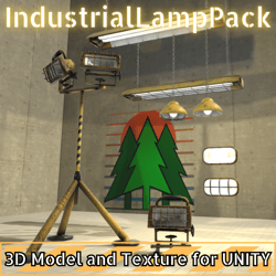 Industrial Lamp Asset Pack