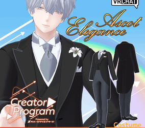 Ascot Elegance Tailcoat (Color Variations Included)  / CP1