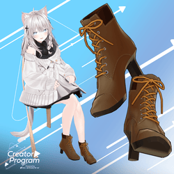✨Free✨ Free_ShortBoots - VRChat Women's Boots / CP1