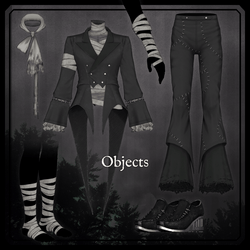 Unburied Tailcoat - VRChat Men's Clothing / CP7