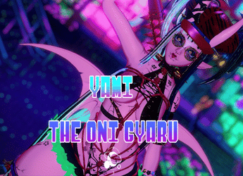 Yami The Oni Gyaru (CUSTOM POLE, PC & QUEST, CONTACTS, IDLE ANIMATIONS, S-P-S, 3.0, GOLOCO)