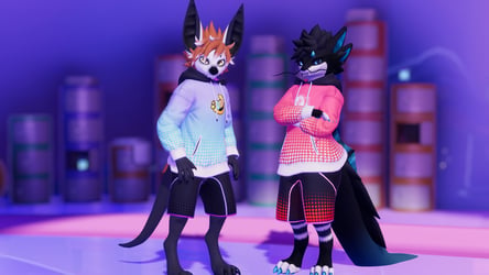Furality Ultra Hoodie (VRChat Asset)
