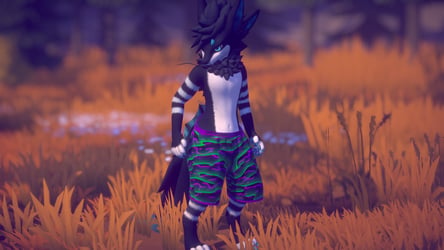 RegalFin Shorts (VRChat Asset)