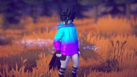 RegalFin Hoodie (VRChat Asset)