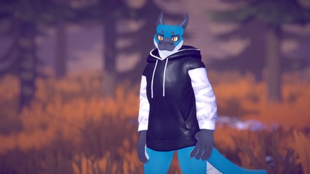 Zairiza Dragon Hoodie (VRChat Asset)