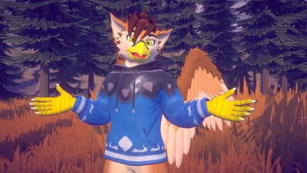RazGryphon Hoodie (VRChat Asset)