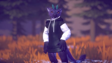 Moonfang Hoodie (VRChat Asset)