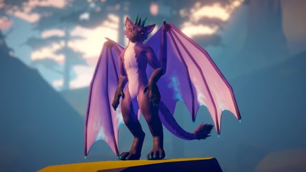 Moonfang Wings (VRChat Asset)