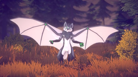 Freakhound Wings (VRChat Asset)