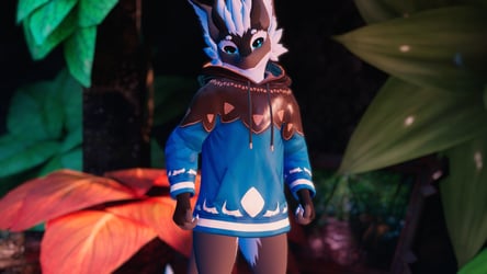 Furality Sylva Hoodie Textures (VRChat)
