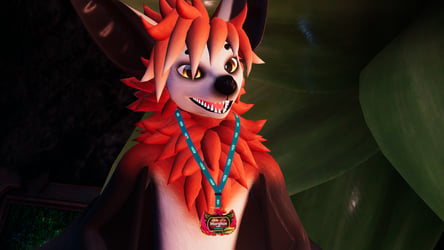 Lanyard (with Badge!) for VRChat Avatars