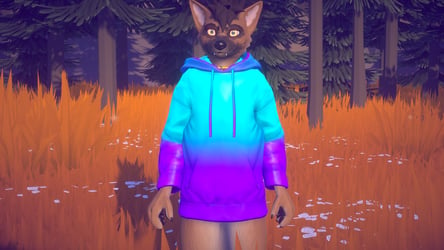 Canis Woof Hoodie for VRChat