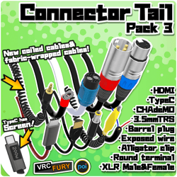 Connector Tail / Pack3