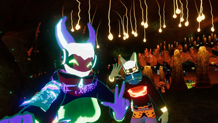 Zenua| | | FREE VRChat Avatar - Optimized Anthro Android Raver - SFW - [ PC & QUEST ]