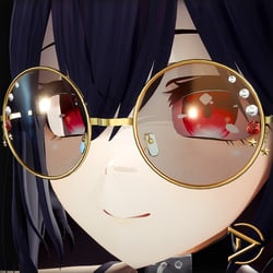 Golden Glamor Glasses