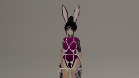 Evie Bunny - Bodysuit and Harness