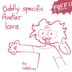 110 Oddly Specific Avatar Icons for VRChat (FREE!!!)