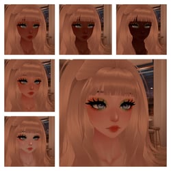 "Showgirl" Chihiro Head Makeup Texture