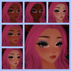 "Snow On The Beach" Sunny Head Makeup Texture