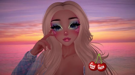 "Midnight Sun" Sunny Head Makeup Texture