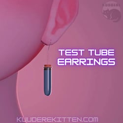 [FREE] Test Tube Earrings 🧪 