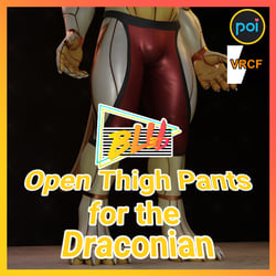 Open Thigh Pants for the Draconian