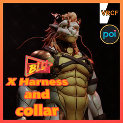 X harness and Collar for the Draconian
