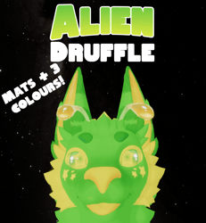 Alien Druffle! Textures + Mats