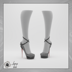 Strapped Heels