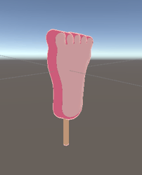 Funny Feet Prop