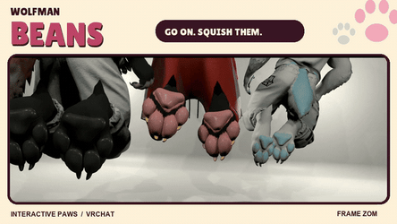 Wolfman Interactive Beans (VRChat)