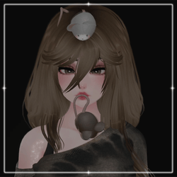 Mousey Head Pet + Mouth Charm