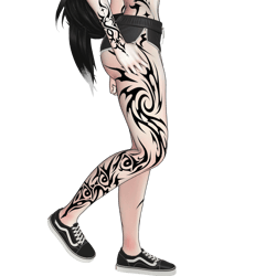 Spine of the Abyss | Exo tattoo / decal / texture