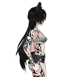 Spine of the Abyss | Manon tattoo / decal / texture