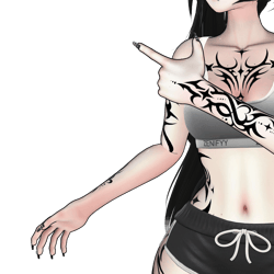 Spine of the Abyss | Panda tattoo / decal / texture