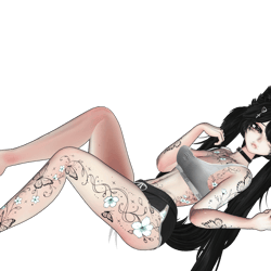 Butterfly Bloom | Akii tattoo / decal / texture