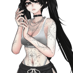 Celestial Bloom | Exo tattoo / decal / texture